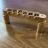 Gold Tune-O-Matic Guitar Bridge for 6-String Electric
