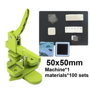 50mm Square Refrigerator Badge Maker Kit 15 Sadae45c7e52f48c2a1f621d7813eccccd