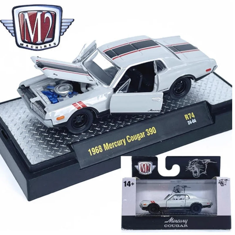 1968 Mercury Cougar 1/64 Diecast Model 1 1968 Mercury Cougar 1/64 Diecast Model