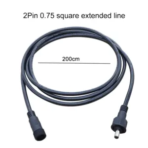 Waterproof DC Power Connector Set 60V, 2-pin 17 Sae4842a7c990458f853af311d42559a6i