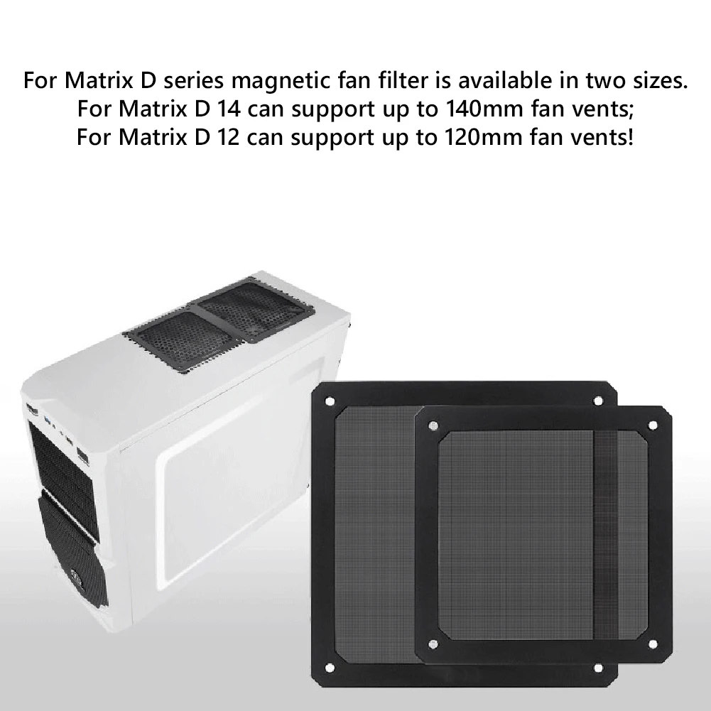 PC Magnetic Dust Filter for Cooling Fans 5 PC Magnetic Dust Filter for Cooling Fans - Image 5