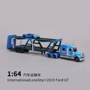 Vivid Yellow 1:64 Die-Cast Semi-Truck Set 10 Saea420d88bdc40ea90e7bba20ac4d9dcB