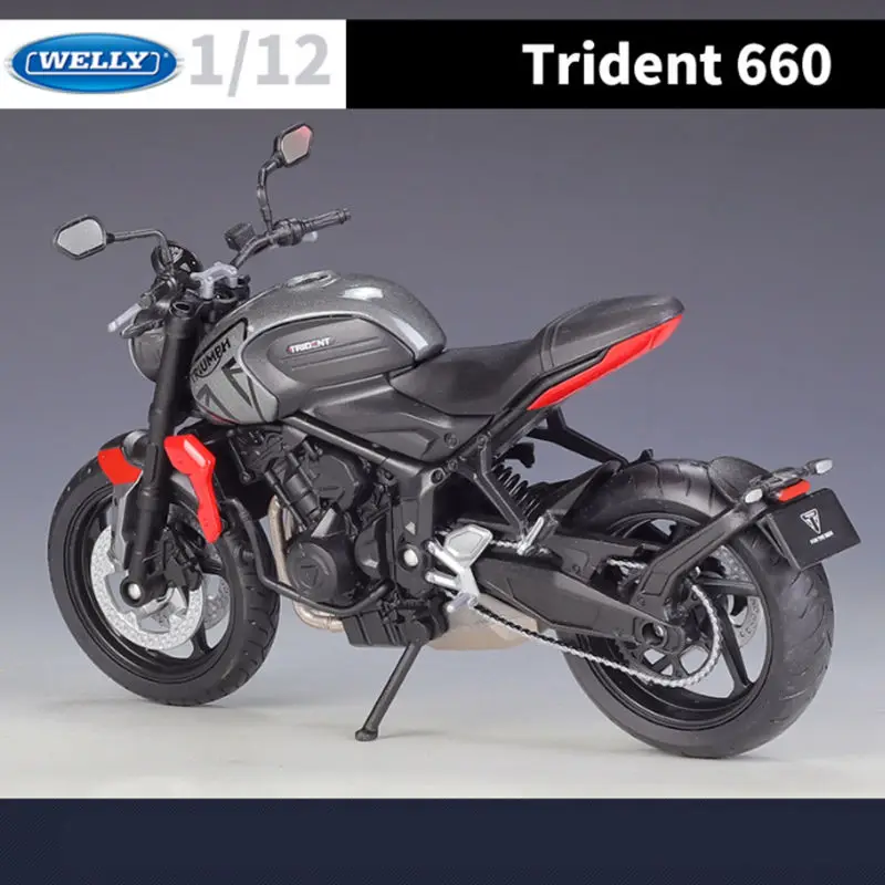 Triumph Trident 660 Diecast Model 1:12 Scale 5 Triumph Trident 660 Diecast Model 1:12 Scale - Image 5