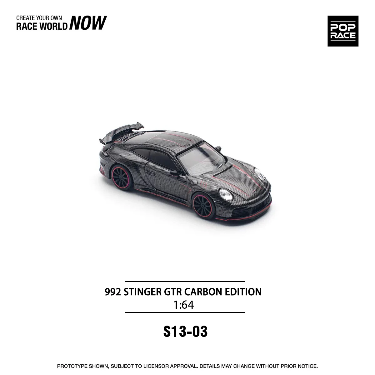 Stinger GTR Carbon Edition Diecast Model 2 Stinger GTR Carbon Edition Diecast Model - Image 2