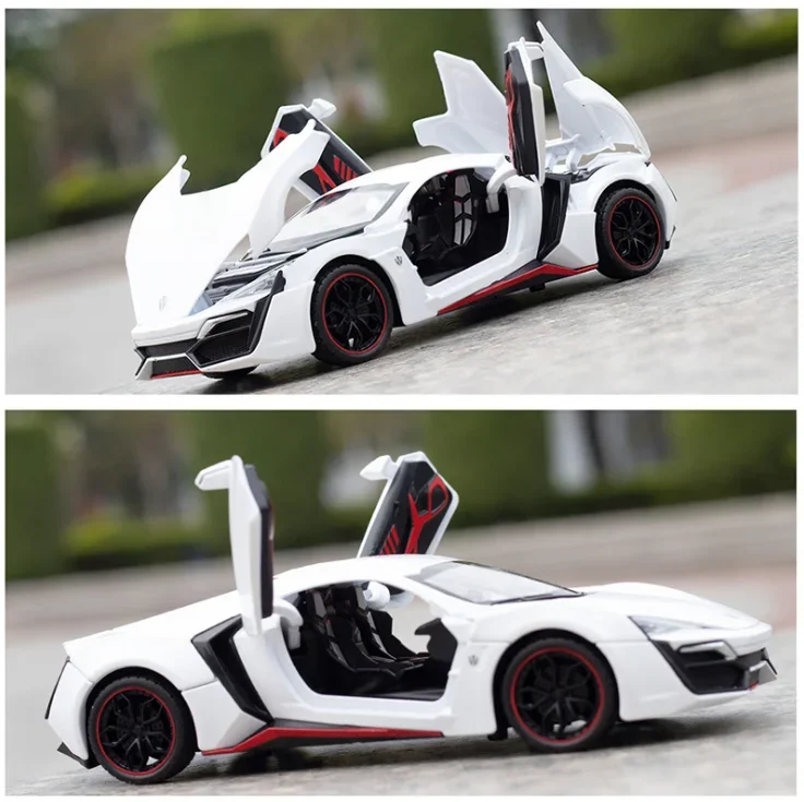 1:24 LYKAN Hypersport Diecast Model Car 4 1:24 LYKAN Hypersport Diecast Model Car - Image 4
