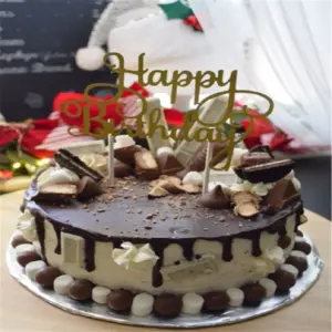 Vibrant Birthday Cake Topper Set in Blue, Gold 9 Saf2cbbed37404424871e8897de9462d2N