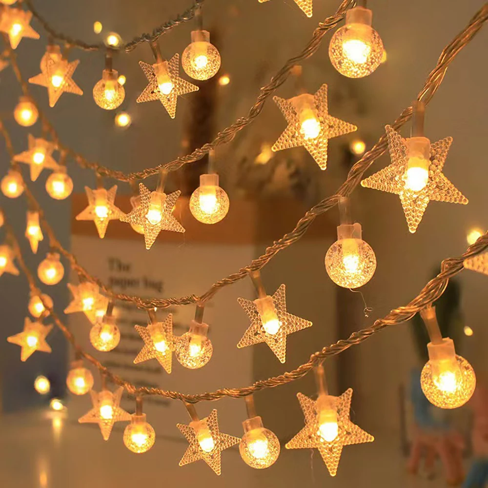 LED Fairy String Lights with Shapes 8 LED Fairy String Lights with Shapes - Image 8