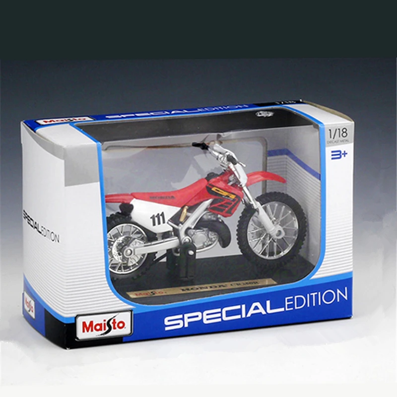 Honda CR250R 1:18 Scale Diecast Model from Maisto 7 Honda CR250R 1:18 Scale Diecast Model from Maisto - Image 7