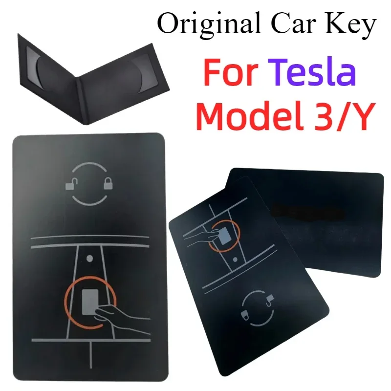 Tesla Model 3/Y Smart Key Card - Original Black 1 Tesla Model 3/Y Smart Key Card - Original Black