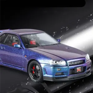 Nissan GTR R34 Skyline 1:18 Scale Model 11 Sb0007f0a1ab248d6bb1fecffb1791137X