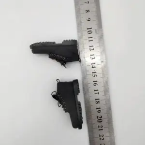 1/6 Scale Black Lace-Up Boots for Figures 21 Sb03dfb43978945588a4d7a5f66b5e63dQ