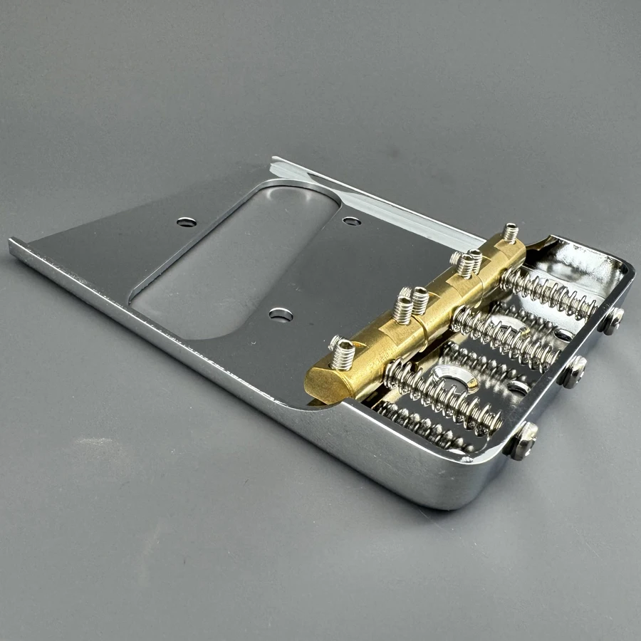 Left-Handed Vintage Tele Guitar Bridge 2 Left-Handed Vintage Tele Guitar Bridge - Image 2