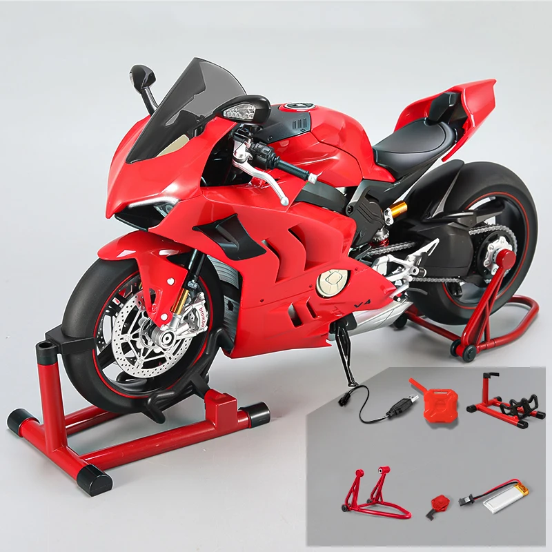 Ducati V4 Diecast Motorcycle Model 1:6/7 Scale 7 Ducati V4 Diecast Motorcycle Model 1:6/7 Scale - Image 7