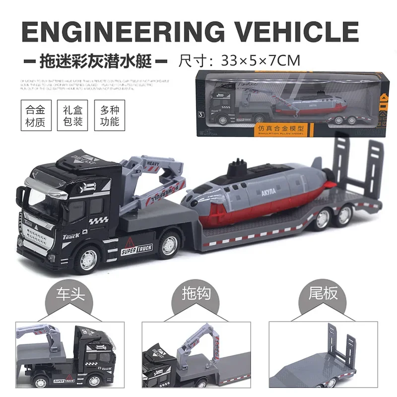 1:50 Scale Military Flatbed Transport Model 10 1:50 Scale Military Flatbed Transport Model - Image 10
