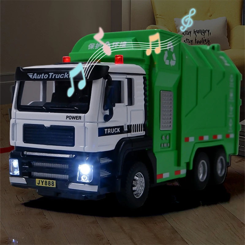 Vibrant 1/32 Scale City Garbage Truck Model 5 Vibrant 1/32 Scale City Garbage Truck Model - Image 5