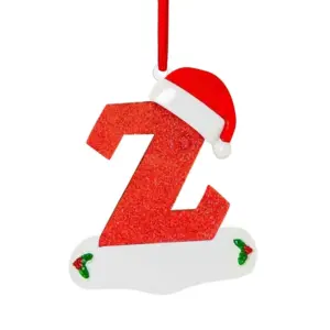 Bright Red Christmas Letter Set for Tree 17 Sb242efd9f7be491fbc72f1f6b2e52511O