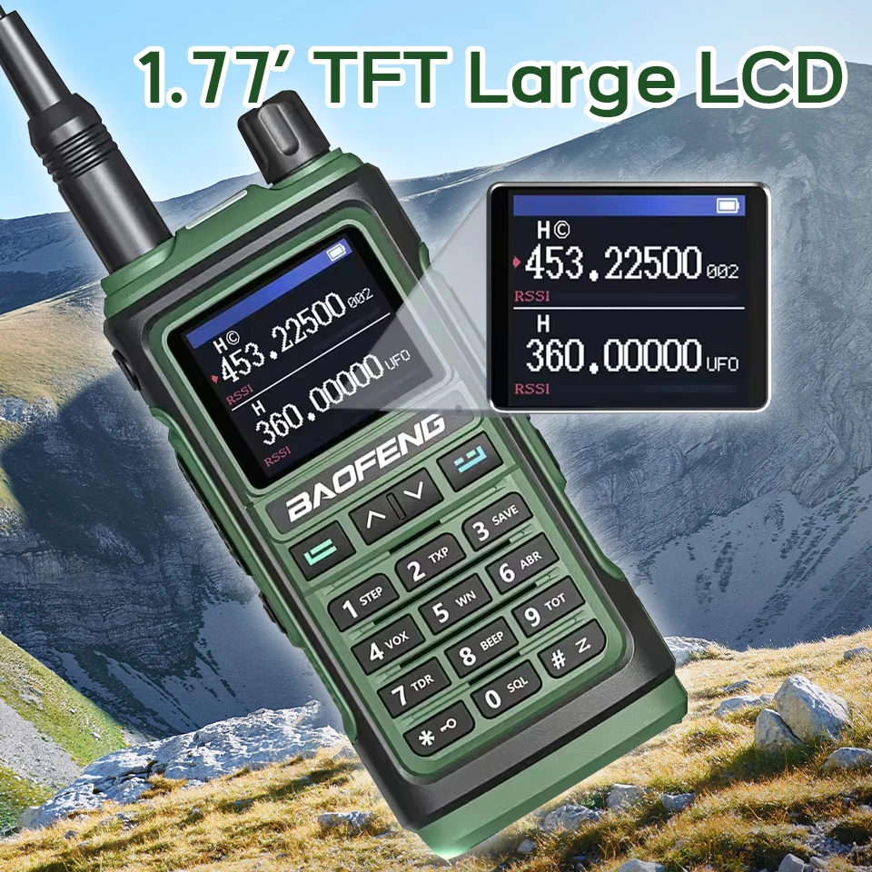 Baofeng UV-17 Pro Max Walkie-Talkie 5-10Km Range 3 Baofeng UV-17 Pro Max Walkie-Talkie 5-10Km Range - Image 3