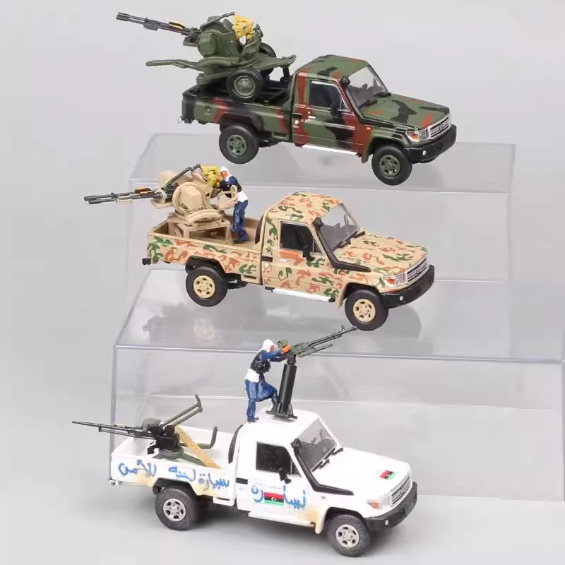Toyota LC79 Armed Pickup Model 1:64 Alloy Collectible 3 Toyota LC79 Armed Pickup Model 1:64 Alloy Collectible - Image 3