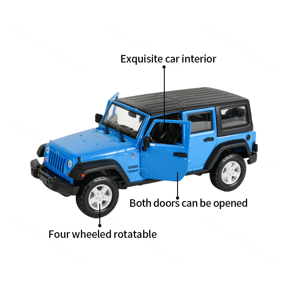 2015 Jeep Wrangler Unlimited Die-Cast Model Car 2 2015 Jeep Wrangler Unlimited Die-Cast Model Car - Image 2