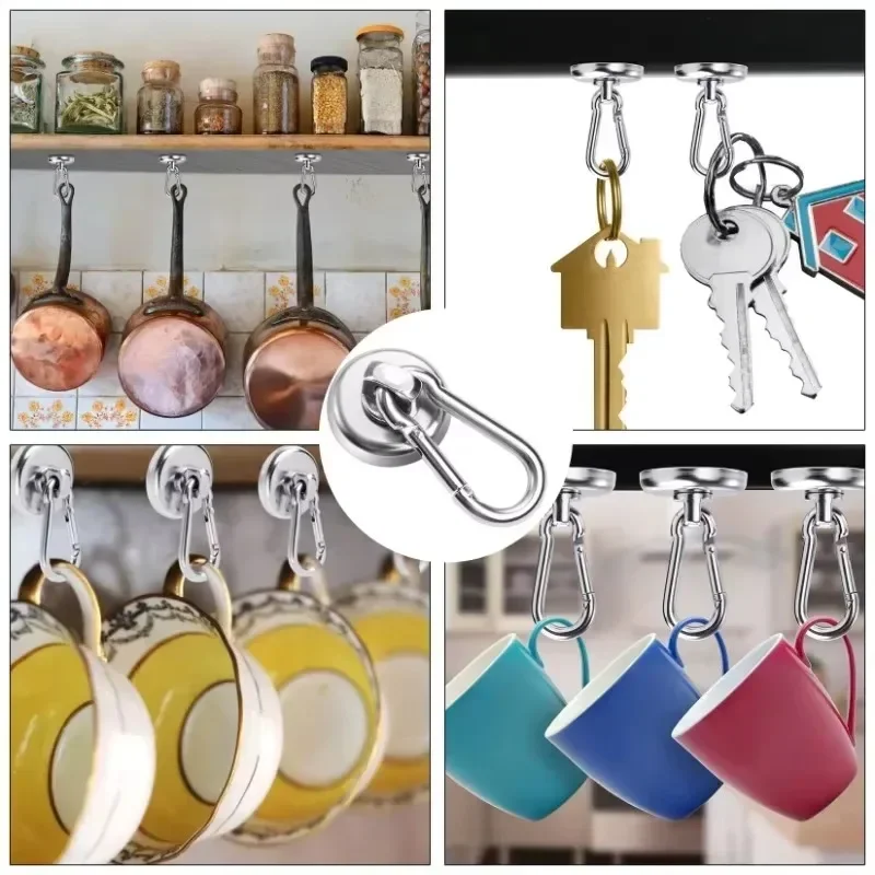 Heavy-Duty Magnetic Hooks Set in Four Lengths 5 Heavy-Duty Magnetic Hooks Set in Four Lengths - Image 5