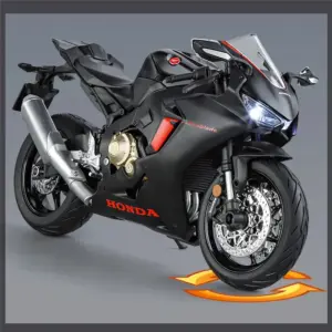 Honda HRC CBR1000RR Fire Blade Diecast Model 1:9 Scale 12 Sb2c5240bfec0425e850d7db49c1b6250D