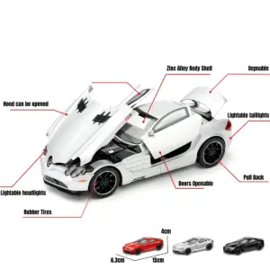 Mercedes-Benz SLR McLaren 722S Model 1/32 Scale 11 Sb396b5cffb0c4e5a9c6dc2011219f0e2V