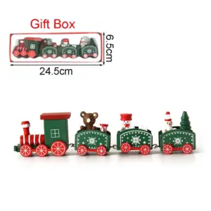 Festive Christmas Wooden Train Decoration Set 18 Sb39a9415a224431bb1e91106c1b3268cB 2
