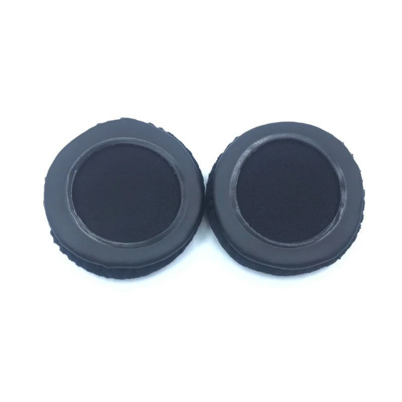 Black Velvet Ear Cushions for Headphones 3 Black Velvet Ear Cushions for Headphones - Image 3