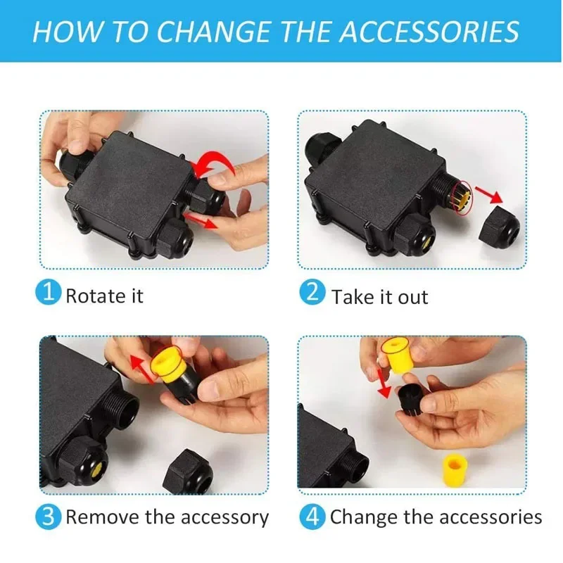 Waterproof Outdoor Junction Box 126×93×35mm 5 Waterproof Outdoor Junction Box 126×93×35mm - Image 5