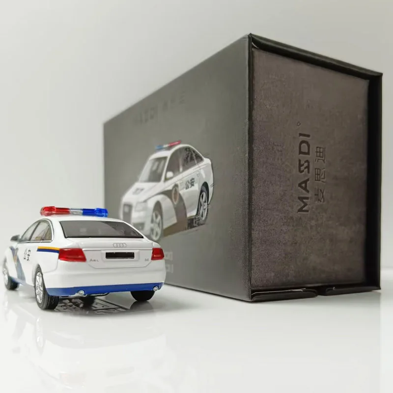 Police Audi A6L Alloy Model 1:64 Scale 3 Police Audi A6L Alloy Model 1:64 Scale - Image 3