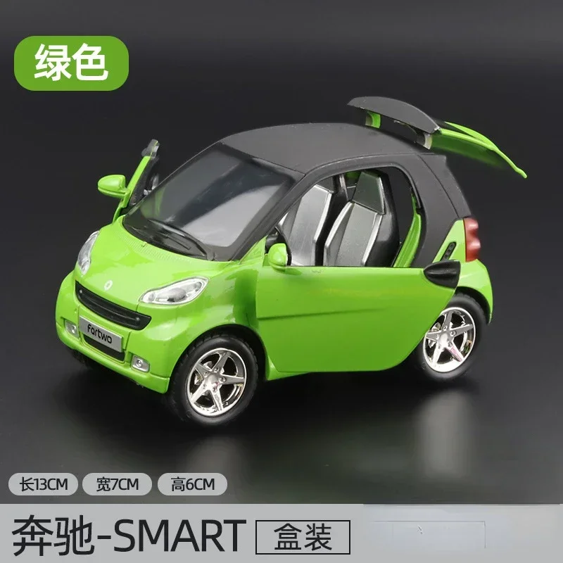 1:32 Scale Benz SMART Model Car Red 13 1:32 Scale Benz SMART Model Car Red - Image 13