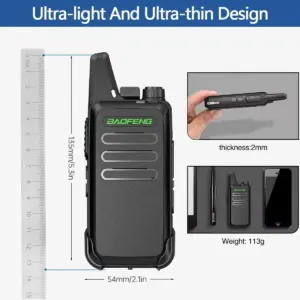 Baofeng BF-T20 UHF Walkie Talkie 3-5km Range 13 Sb4f51e9602ca4d4592e6e1efc6ffe759h