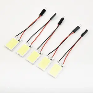 White COB LED Interior Light Panels Set of 5 8 Sb4f68e8d1d4344f4bf1186f4ef764f91W