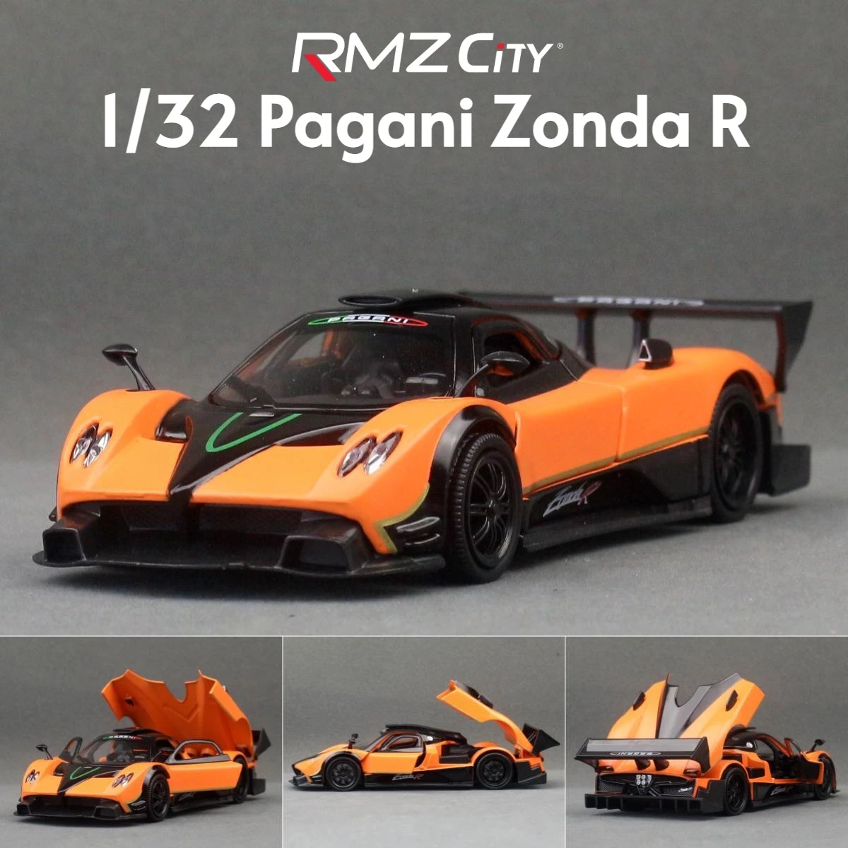 1/32 Pagani Zonda R Diecast Model in Vibrant Colors 9 1/32 Pagani Zonda R Diecast Model in Vibrant Colors - Image 9