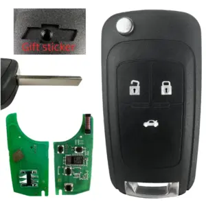 Chevrolet Buick Remote Key Fob Shell 2-5 Buttons 22 Sb51f881b0f5345ffb997817cfe9748568