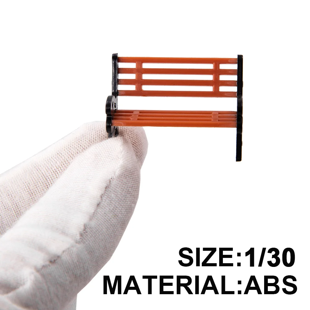 Vibrant Model Park Benches Set of 10 9 Vibrant Model Park Benches Set of 10 - Image 9