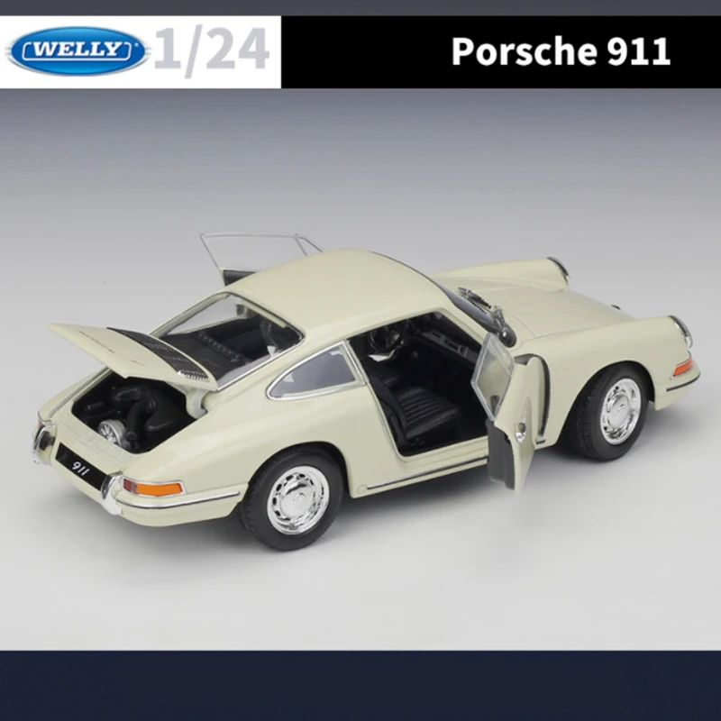 Vintage 1964 Porsche 911 Diecast Model 1:24 Scale 5 Vintage 1964 Porsche 911 Diecast Model 1:24 Scale - Image 5