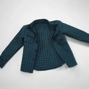1/6 Scale Male Flannel Plaid Casual Shirt 25 Sb56ded1ed84d4b0e8f80a9ab0f8412edv