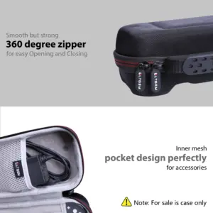 Switch Lite Impact-Resistant EVA Case with Mesh Pocket 12 Sb5d1e02678114a06aceb7c4bdcedb7a9j