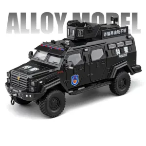 1:24 Alloy Tactical Police Off-Road Model 16 Sb616d18d204a48f0beb5feb34340768ai