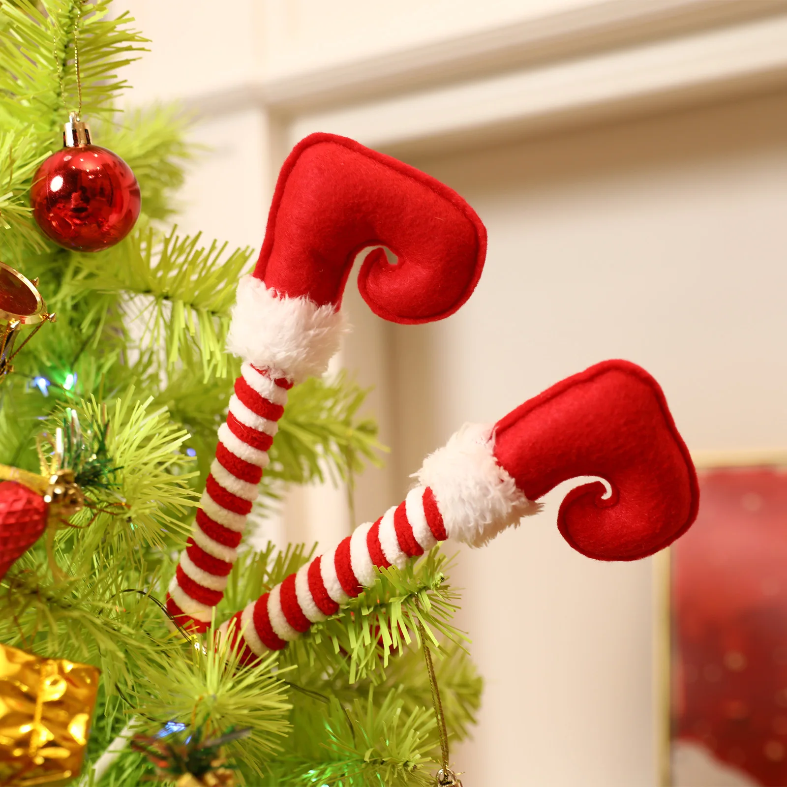 Christmas Elf Legs Decorative Picks 7 Christmas Elf Legs Decorative Picks - Image 7