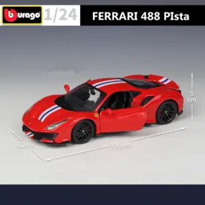 Ferrari 488 1:24 Diecast Model Replica 11 Sb66a791457ce4fb2b19eee05f4a73757n