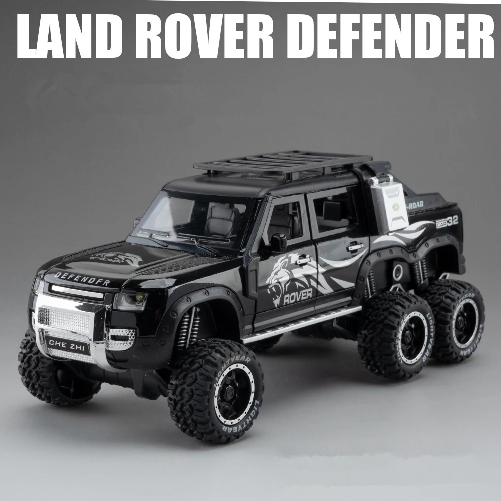 1/24 Land Rover Defender Pickup Diecast Model 8 1/24 Land Rover Defender Pickup Diecast Model - Image 8