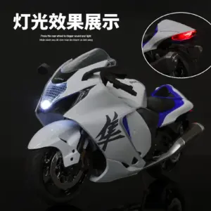 Suzuki Hayabusa GSX-1300R 1:9 Diecast Model 6 Sb68806cbbb144e7caa2e52cc70541b326