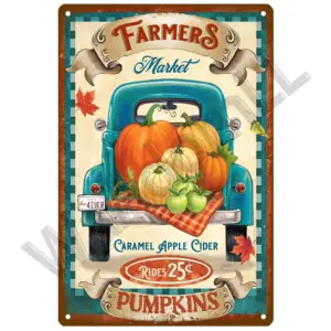 Vintage-Style Metal Sign for Retro Decor 32 Sb7211185e32644db891b4c4b30d7f9dbA