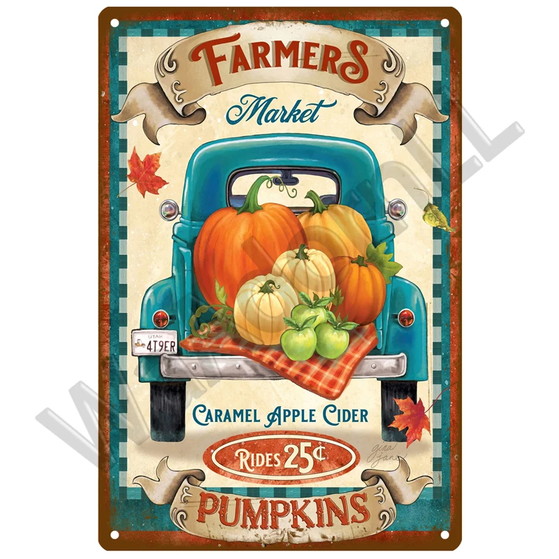 Vintage-Style Metal Sign for Retro Decor 5 Vintage-Style Metal Sign for Retro Decor - Image 5