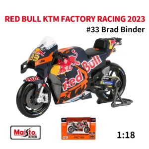 Red Bull KTM 2023 Motorcycle Model 1:18 Scale 15 Sb776bd0092b34f1d9cc5d57a20c4a41d2