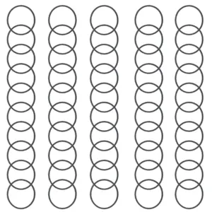 Set of 50 Rubber Drive Belts for Audio Equipment 11 Sb78e8f0c8cd04fb78f817fdcc6e159fbY