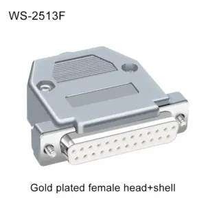 DB25 Soldering Connector with 25 Gold Pins 17 Sb831d1f0bb4741f9ab4c20e12140ea92O