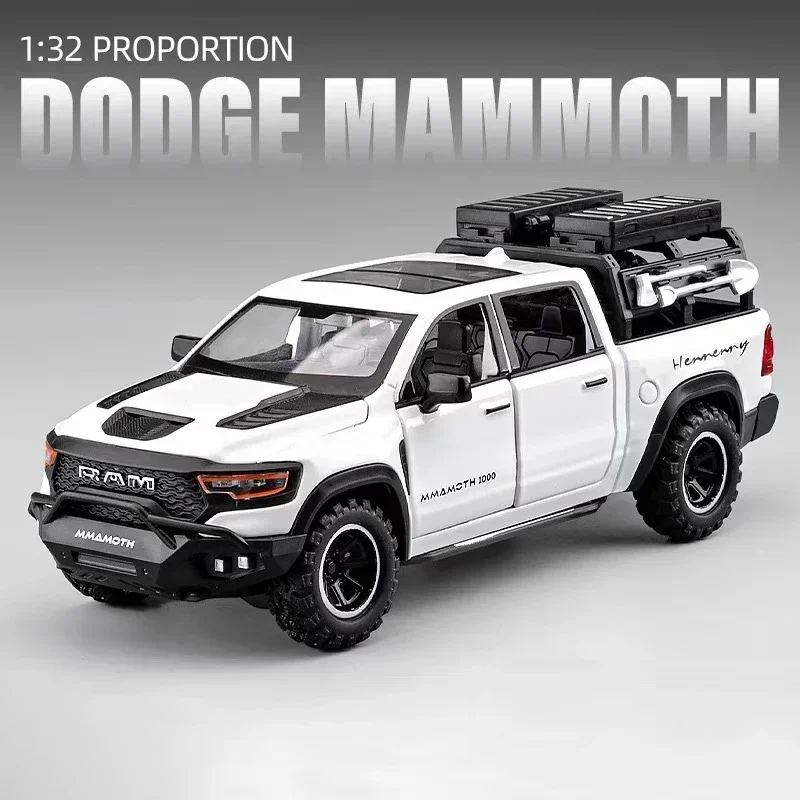 Dodge Mammoth 1000 TRX 1:32 Scale Model Truck 7 Dodge Mammoth 1000 TRX 1:32 Scale Model Truck - Image 7